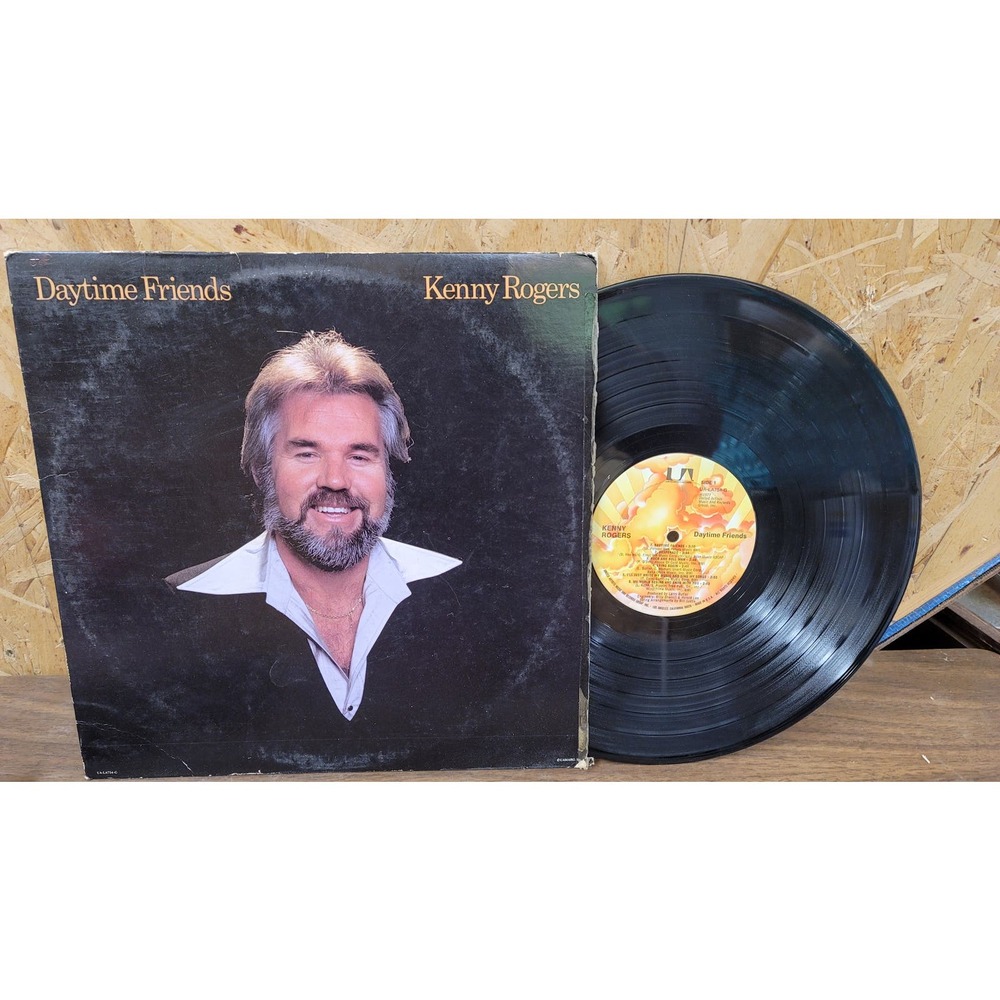 1977 Kenny Rogers Daytime Friends LP Vinyl Record